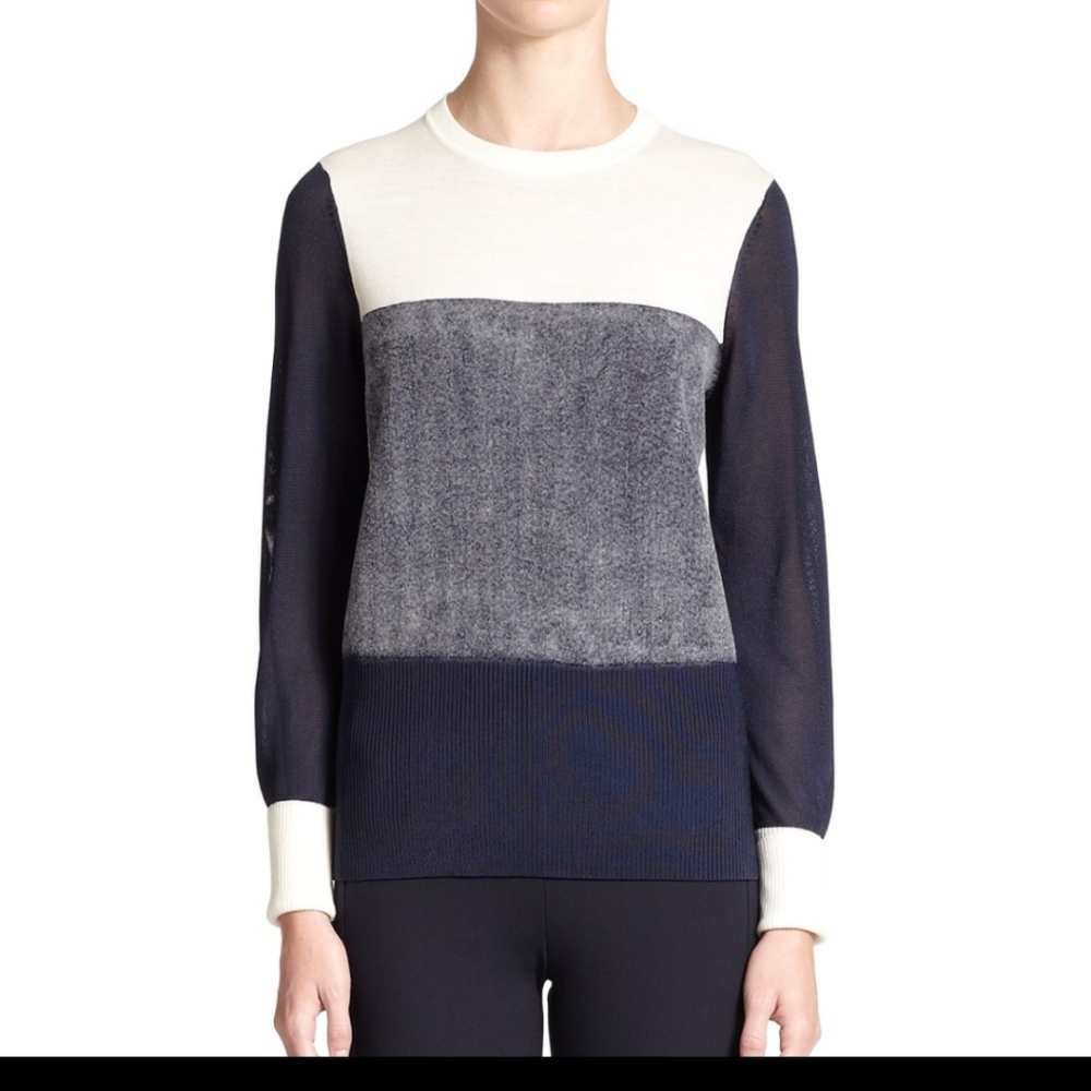 Rag & Bone New York Marissa Color Block Knit